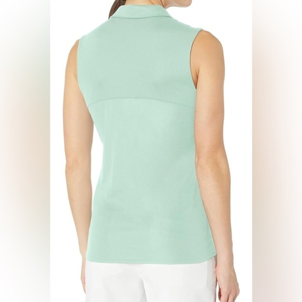 PUMA sports sleeveless golf polo size small - Mint - Picture 12 of 13